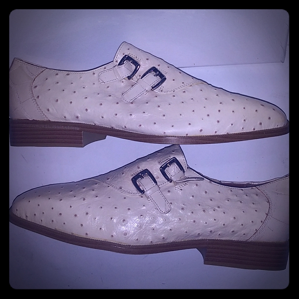 Loafers by Georgio Brutini,size11,Cream Coate